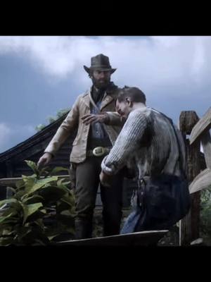 A post by @thomasplaysvideogames on TikTok caption: #CapCut #arthur #rdr2 #edit #gaming 