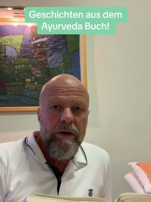 A post by @dr.robbyschlund on TikTok caption: Dr Robby Schund erzählt wieder einen hilfreichen Ayurveda Tipp! #arzt #praxisdrschlund #orthopädie #entspannung #medizin #ayurveda #hilfe 