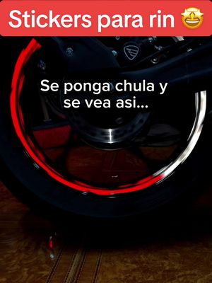 A post by @angelsbiker on TikTok caption: Tutorial Stickers para tus Rines 🥸 #Parati #fyp #viral #Stickers #Rin #Moto #Italika #250 #2024 #Mexico #CDMX #Motociclista #AngelsBiker #Rebelde #MotoSport #MotoLife #MotoVlog #MotorBike #Biker #BikerLife #Rider #TikTok #CapCut #Humor #FelizNavidad #Bellakeo