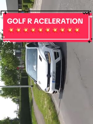 A post by @volkswagenautos on TikTok caption: GOLF MK7 R #volkswagen #golf #mk7 #r #dsg #farts #pops #viral #germany🇩🇪 #aceleration 