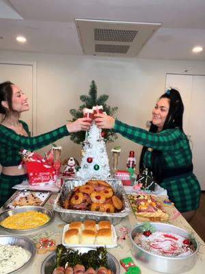 A post by @summer.love13 on TikTok caption: Sismas 👯‍♀️🥂 #sismas #fyp #christmas2023 #christmastreefarmtaylorswift #elfontheshelf 