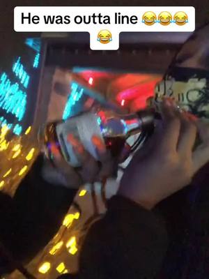 A post by @touwannatierra on TikTok caption: Definitely recommend gojng to see the lights with a bottle 😂😂🍾 #lmao #fse #fyp #foryou #christmas #lights #drivetheboat #hennesy 