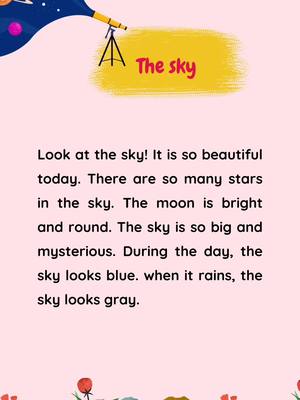 A post by @mayhoctienganh on TikTok caption: Topic: The sky! #englishforkids #studyenglish #englishlesson #mayhoctienganh #learnenglish 