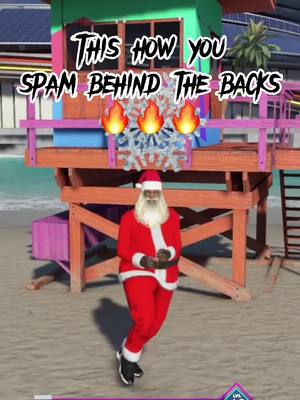 A post by @wantaeplayz on TikTok caption: Spam tutorial #merrychristmas #northwest #nba2k24 #fyp #viraltiktok #wantayplays 