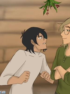 A post by @galactic_leo on TikTok caption: Happy holiday. A secret santa gift for my friend @Ren #varian #hugotangled #vat7k #varianandthesevenkingdoms #varigo #variantangled #tangled #tts #hugoxvarian