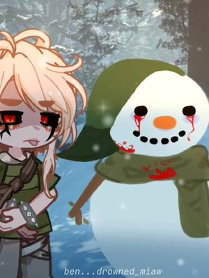 A post by @ben...drowned_miaw on TikTok caption: feliz navidad, una disculpa por no subir el especial de navidad antes, 😿 tuve problemas técnicos.. #gachalife2 #ben_drownet_miauw #navidad #navidadentiktok @¡☆! ʟ ᴇ ᴇ.. #creepypasta 