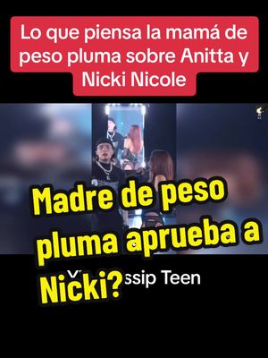 A post by @gossipteenoficial on TikTok caption: #pesopluma #nickinicole #anitta #bellakeopesopluma #porlasnoches #parati #foryoupage #hassan