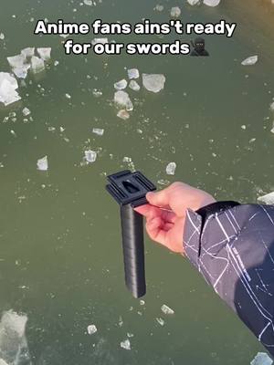 A post by @reiki.charm on TikTok caption: Its really fun to play, even for adults believe me! 41 inch long once its open. #fyp #viral #3dprinting #foryou #katana #sword #anime #bleach #ichigokurosaki #SmallBusiness #supportlocal 