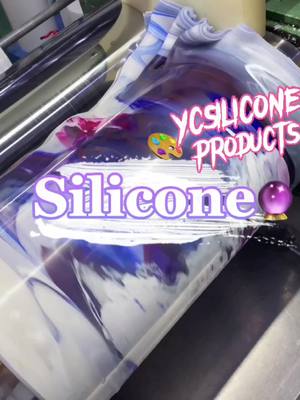 A post by @ycsiliconeproducts on TikTok caption: O-ring production process#oringseal#silicone#siliconemixingcolor 