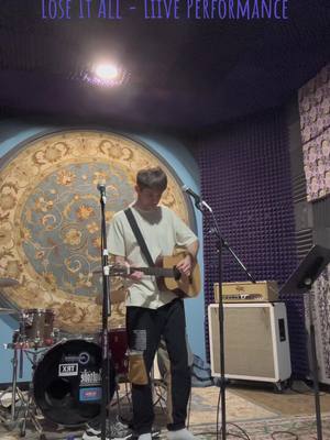 A post by @reecewiltshirefessey on TikTok caption: Lose It All - Live Performance @sam tompkins #loseitall #loopcover #loopstation #looppedal #singing #guitar #acoustic #live #music #livemusic