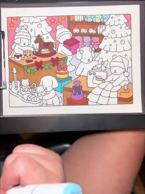 A post by @kerryletters on TikTok caption: just posting to see if this account is still active or not #bobbiegoodscoloringbook #bobbiegoodsart #bobbiegoods #colorwithme #holidaycoloring #christmascoloring #coloringbook #coloringbookforadults #ohuhumarkers #alcoholmarkers #kerryletters #friday #ohuhuart #ohuhubrushmarkers #shuttleart 