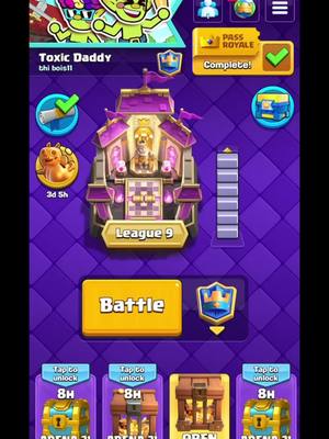 A post by @clashroyaleclaps on TikTok caption: #clashroyale 