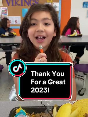 A post by @nokidhungry on TikTok caption: Thank you to every single person who joined the mission to end childhood hunger in 2023. Let’s continue to work together in 2024 to make #NoKidHungry a reality! 🌟 #endchildhoodhunger #schoolmealsforall #ebtiktok #thankfull #fyp #schoollunch #HungerHero #donate #kidslunch #kidsoftiktok 