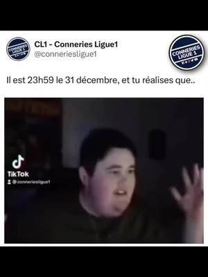 A post by @football.psg13 on TikTok caption: 31 decembre 23h59… #football #triste #sad #messi #ronaldo #december #pourtoi 