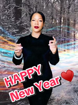 A post by @daaimahz on TikTok caption: HAPPY NEW YEAR ♥️🤍wishing you peace, light, health & love ✨🍃 may you be blessed beyond abundance & receive everything good for you 🙏🏽 #Creative⭕️ #magic🐺wolves #💎royalty💎 #noblequeens👑 #bellinajofam 