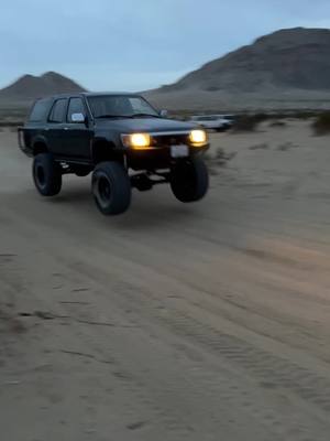 A post by @is300garza on TikTok caption: Dont drive your rock crawler like a trophy truck lol #FAFO #2jz #4runner 