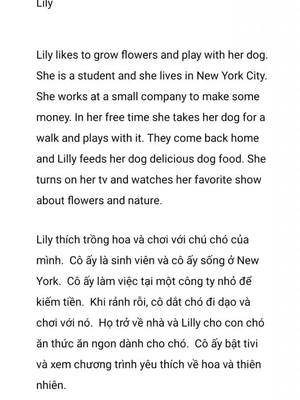 A post by @easyenglishstories on TikTok caption: #tiếnganh #language #vocabulary #beginner #LearnOnTikTok #vietnamese 