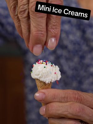 A post by @cookingwithlynja on TikTok caption: Mini Ice Creams my guy