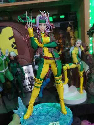 A post by @ashenqueendesigns on TikTok caption: Love her! I'm so ready for X-Men'97 !! #rogue #roguexmen #xmen #collection #marvel  #figures  @Marvel Entertainment 