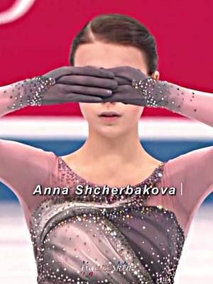 A post by @figuresktn on TikTok caption: Oлимпийская чемпионка 🩷  #annashcherbakova #olympicchampion #beijing2022 #figureskating #аннащербакова #фигурноекатание 