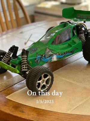 A post by @rcqueen429 on TikTok caption: #onthisday #rcsoftiktok #arrma #traxxas #rcfun #rc #rclife #rcgirl #