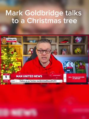 A post by @ishowedclips on TikTok caption: 🎄 #manchesterunited #football #goldbridge #foryoupage #xyzbca #fy 