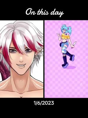 A post by @adonisthuul on TikTok caption: I never recovered... 😁#onthisday #vtuber #envtuber #malevtuber #animeboy 