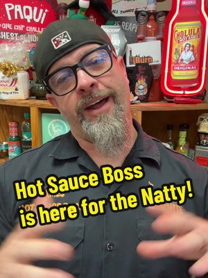 A post by @iburn on TikTok caption: @Hot Sauce Boss is working on a Monday! 😱 #natty #cfp #nationalchampionship #houston #washington #michigan 