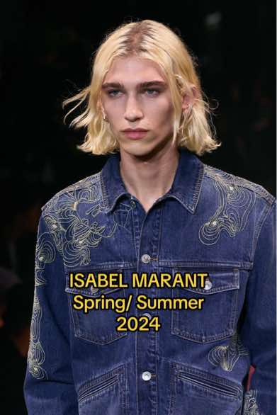 A post by @jannikpaare on TikTok caption: Best of Isabel Marant Spring/ Summer 2024 #Runway #pfw #Paris #fashion #MCOTmag