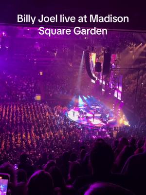 A post by @kyleyamadacomedy on TikTok caption: Billy Joel live at Madison Square Garden #billyjoel #uptowngirl #newyork #newyorkcity #newyorkstateofmind #madisonsquaregarden #pianoman 