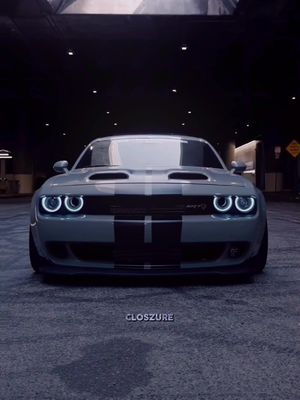 A post by @closzuree on TikTok caption: Insane Challenger😳 • 🎥The Pro Video #dodge #challenger #srt #hellcat #muscle #musclecar #fyp #fypシ #viral #trending #teamnfg #teamfx⚜️