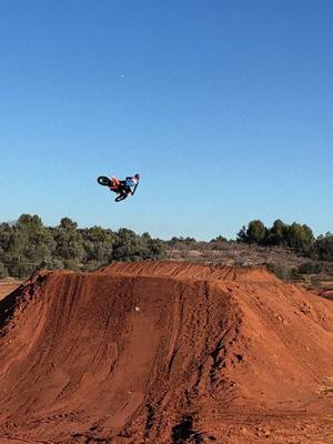 A post by @jamesbarker410 on TikTok caption: What a life ☀️ #fyp #mx #motocross #viralvideo #viral #sendit #spain #redsands 