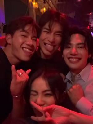 A post by @maxtul808 on TikTok caption: Well Well…. It ended up being a Throuple this entire time. #MaxTulMew #MaxNattapol #TulPakorn #MewSuppasit #thailand #bls #3WillBeFree 👀😂