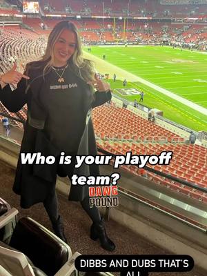 A post by @frederick on TikTok caption: Who is your tesm? #browns #dawgpound #takitaki @Alyssa Takitaki #cleveland #gobrowns 