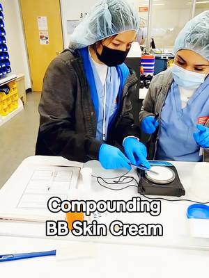 A post by @batchuchai.tv on TikTok caption: @American Career College #pharmacytechnician #compoundingpharmacy #labday #compoundingpharmacy #pharmacytechnician 