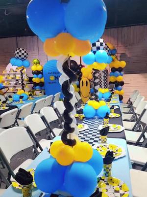 A post by @belleeventdecor on TikTok caption: Jaythan 1st birthday party 🎉 🥳 #partydecor #partydecorations #partydecorationideas #birthday #1stbirthday #orlandoeventplanner #events#haitiantiktok🇭🇹 #balloon #balloons #kidsparty #eventplanner  #kidspartyideas #entrepreneur 