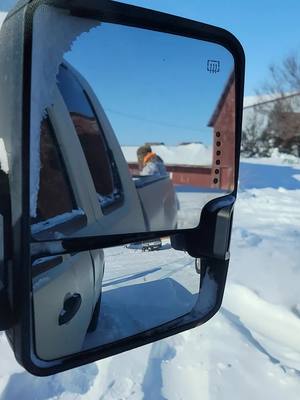 A post by @shankbaitco on TikTok caption: whaaaaat can the ford 150 pull the duramax out of 3 inches of snow on flat ground ??#snow #midwest #illinois #snowstorm #ford #duramax #truckpull #suprise #chevy 