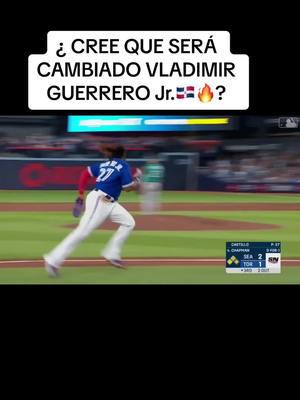 A post by @nizaovideoo on TikTok caption: ¿ SERA CAMBIADO ? 🤔#vladimirguerrerojr #mlbdominicana⚾️🇩🇴 #vladimirguerrerosr #🔥🔥🔥 #juansoto🇩🇴 #amoeldeporte #sport #parati #mlblatino #fyyyyyyyyyyyyyyyy #republicadominicana🇩🇴 #MLB #ellydelacruz🇩🇴 #lovesport #amoraldeporte❤️ 