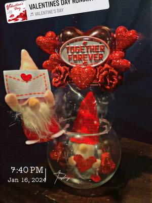 A post by @crazy19beautiful on TikTok caption: Valentines Day Gnome Globe! ❤️💌