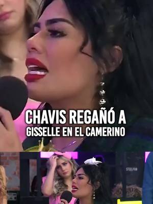 A post by @esshowoficial on TikTok caption: Gisselle llora porque Chavis la regañó en el camerino 😯😱🤬 #EsShow 