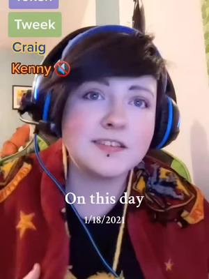 A post by @sammydactyl on TikTok caption: #onthisday this is one of my favourite Craig videos I have made, and it makes me want to jump back into cosplay, but I can't right now for reasons 😅 I still hope someone duets as Kenny or Clyde arguing because they were both killed by Craig 😂