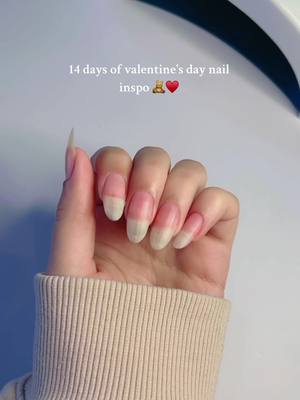 A post by @hanankamal21 on TikTok caption: day 2/14 ♥️ inspo from pinterest!! #valentinesdaynails #nailinspo #fypシ 