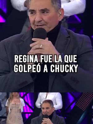 A post by @esshowoficial on TikTok caption: Regina Jones ¿fue la que golpeó a Chucky?  😯🤬👊 #EsShow