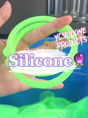 A post by @ycsiliconeproducts on TikTok caption: O-ring production process#oring#oringseal#silicone#siliconeproducts 