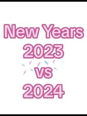 A post by @808bossy on TikTok caption: Ringing in 2023 (prebaby) Vs 2024 (postbaby) #parents #newborn #proudparents #2024 #family #funnyvideos #fyp 