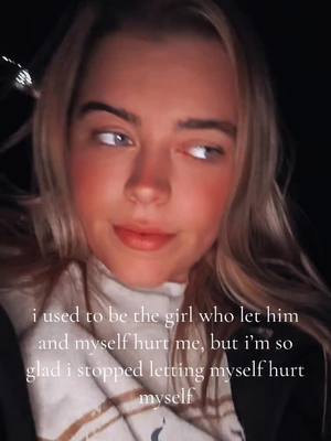 A post by @madelynngracee02 on TikTok caption: this song has a death grip on me. thankful i stopoed hurting myself. and found my forever, no one deserves this.  #healing 