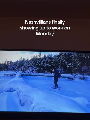 A post by @tara_misoooo on TikTok caption: cuz its slickern’ shit out tere #nashvilletn #nashvilletennessee #nashvillesnow 