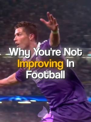 A post by @theproformula on TikTok caption: Why You're Not Improving In Football 🚫🙅‍♂️ #football #fyp  Do you train repeatedly but no matter how often you don't see progression? Maybe a few moments here and there but no real progress? The truth is it's not uncommon and something that CAN be fixed. We could easily say to simply train, which is true but what's really going to fix your problems is what you do off the field. What does your routine look like? Do you even have one? If so is it actively getting you to your goals? You must align your purpose with your actions. This means you need to do everything you can to set yourself up for success. Push yourself to do better in everything you do, set high expectations, and don't settle for less than you know you deserve. Stay locked in. 🔒 If you learned or got anything out of this reply with "⚽"