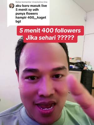 A post by @bangtole_official on TikTok caption: Membalas @rinaviorina rina  aeklai masuk live nisa 1K follower #kointiktok #duittiktok #followers😘 #mulung