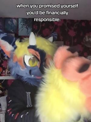 A post by @bunnybunaki on TikTok caption: laughs in another suit on the way #furry #furrytiktok #furryfandom #kemonofursuit #tiktokfurry 